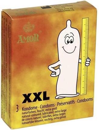 Produktbild Amor XXL» 3 grössere Kondome für mehr Platz (3 Stk.)