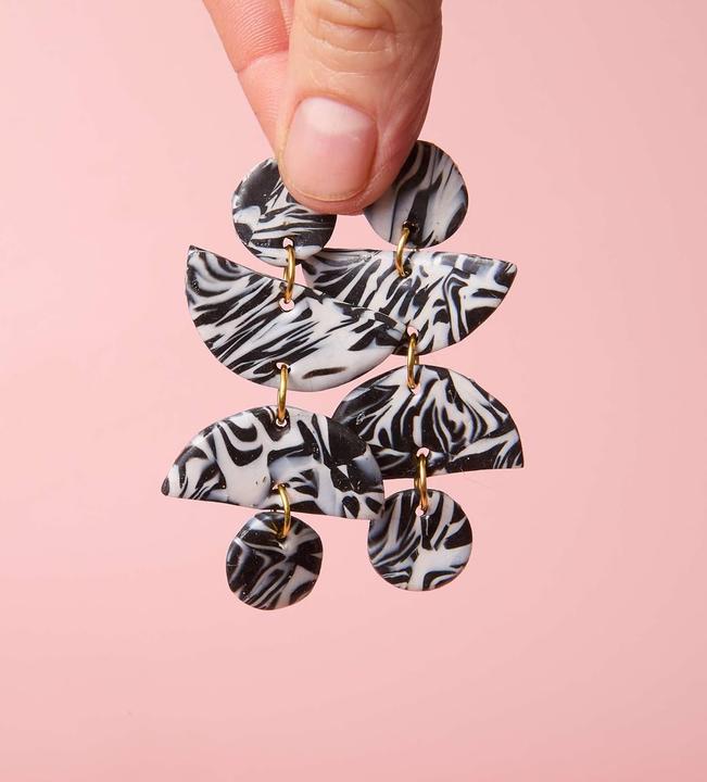 Image du produit Pott'd Polymer Clay Ohrring-Bastelset