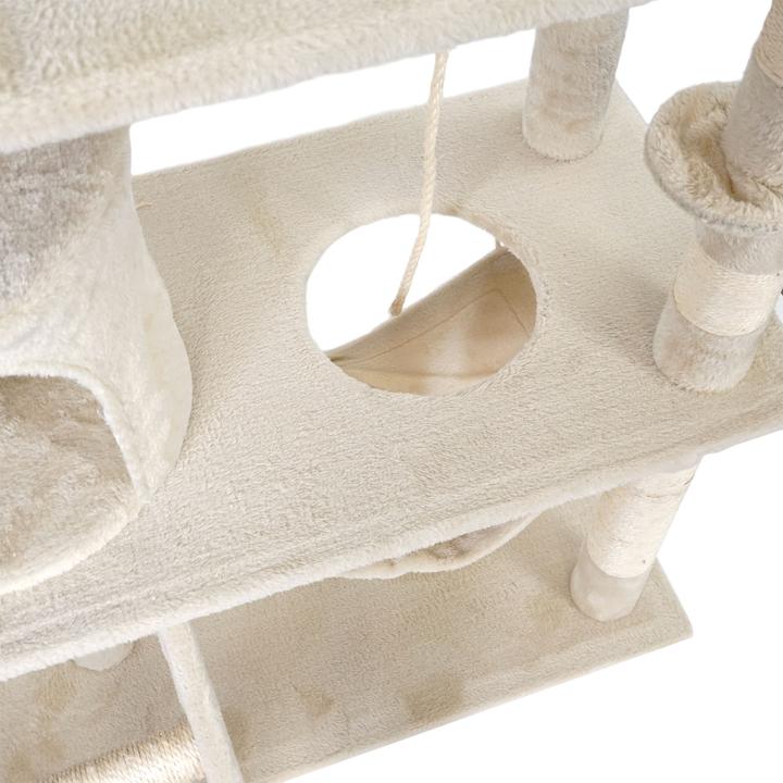 Produktbild Wiltec Kratzbaum (141 cm, Beige)