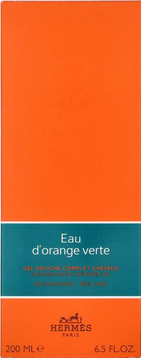 Actual product image Hermès Eau dorange verte, for body hair (200 ml)