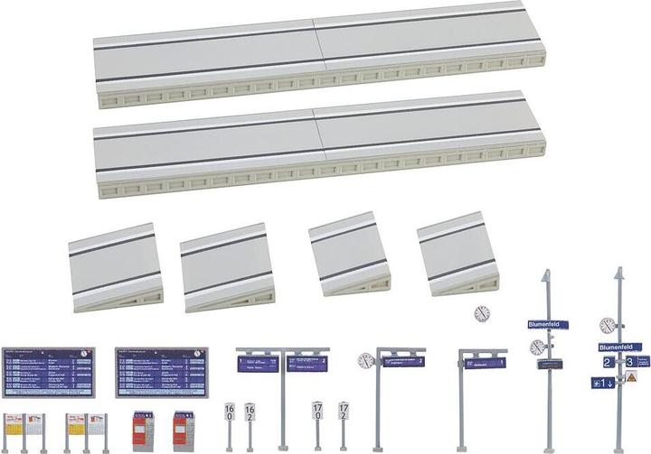 Produktbild Faller Moderner Bahnsteig mit Zubehör