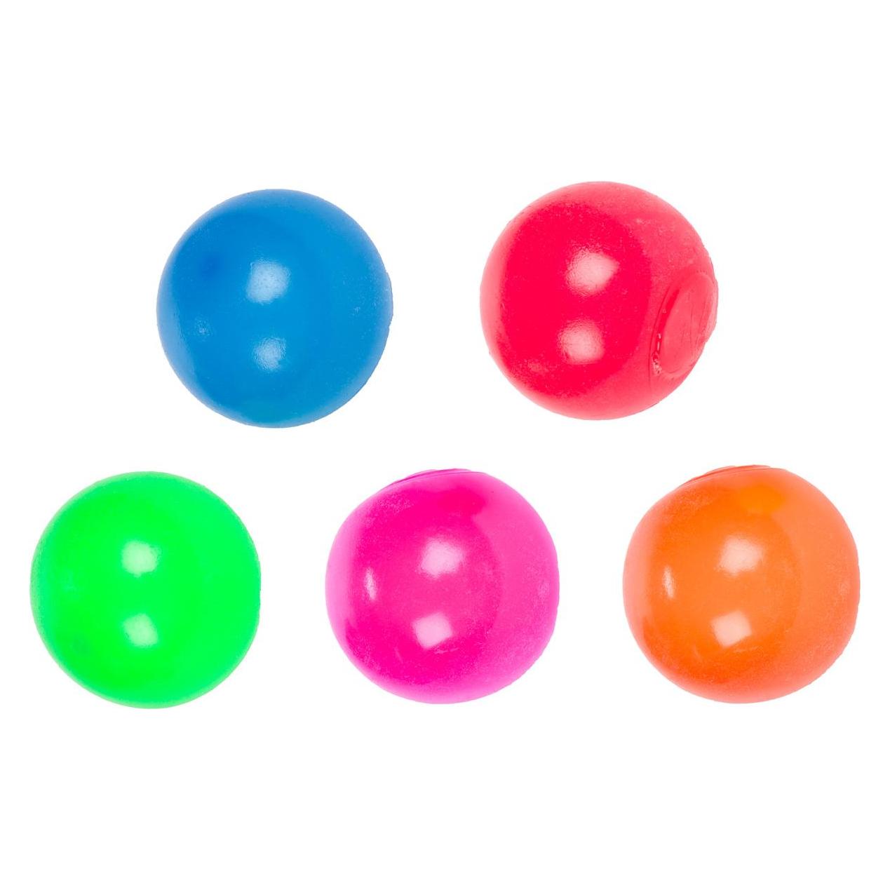 Toi-Toys Fun Mini Knijpballen Stickeezz In Tube, 5 Stuks.