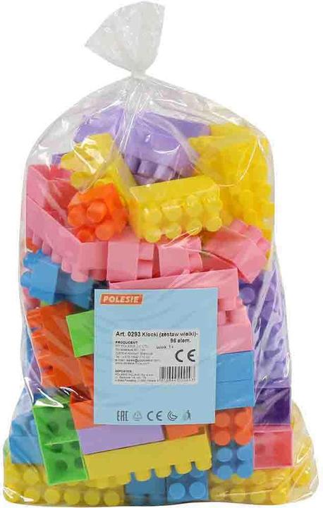 Produktbild Polesie 0293, Bausteine 96-teiliges Set