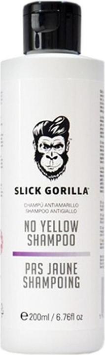 Slick Gorilla Neutralizing Shampoo For Blonde Hair No Yellow Shampoo - 200 Ml (200 ml, Flüssiges Shampoo)