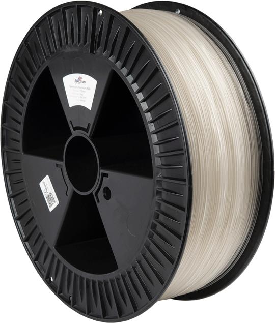 Actual product image 3D Filament / PLA Premium / 1,75mm / Natural / Beige / 2kg (PLA, 1.75 mm, 2000 g, Beige)