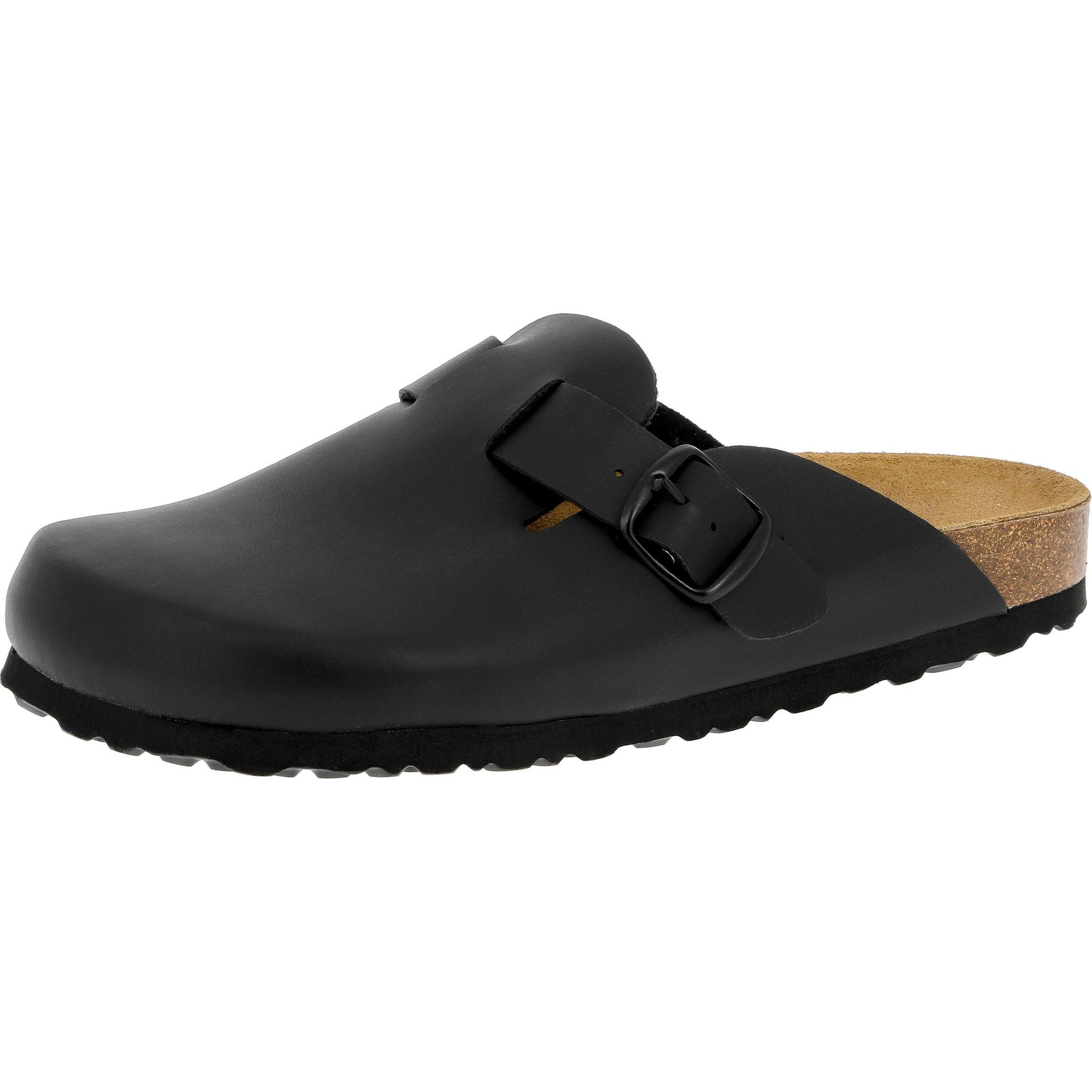 Lico, Herren, Hausschuhe, Bioline Clog, Schwarz, (39)