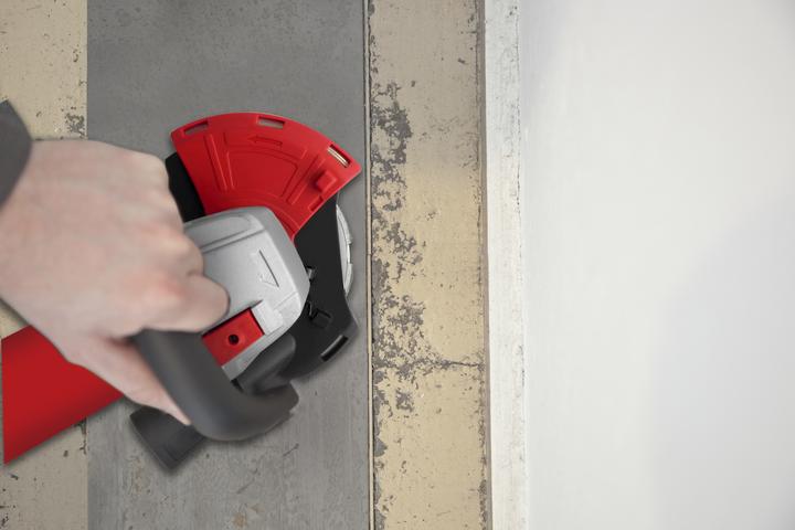 Actual product image Tecmix CONCRETE GRINDER TCG 125 (230V - EU) - INCL. CASE 1400W, 11000 RPM, MAX. Ø 125MM, M14 (Concrete grinder, 1400 W)