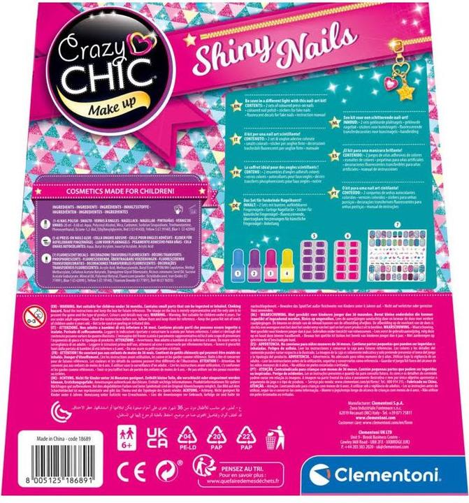Immagine prodotto Clementoni Unghie fluorescenti