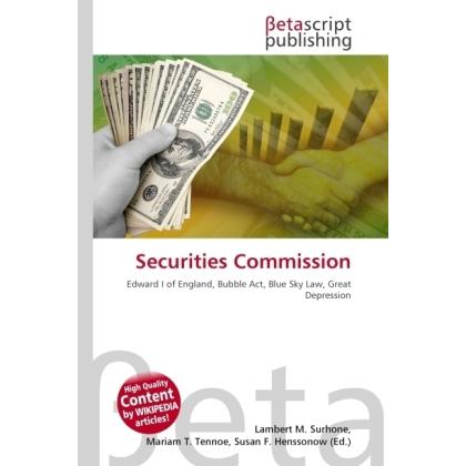 Thumbnail - Securities Commission, Fachbücher von Lambert M. Surhone, Miriam T. Timpledon, Susan F. Marseken
