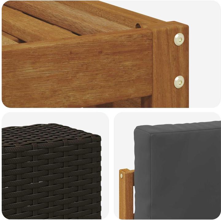 Produktbild vidaXL Outdoor-Sofa