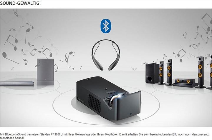 Produktbild LG Pf1000u (Full HD, 1000 lm, 0.29:1)