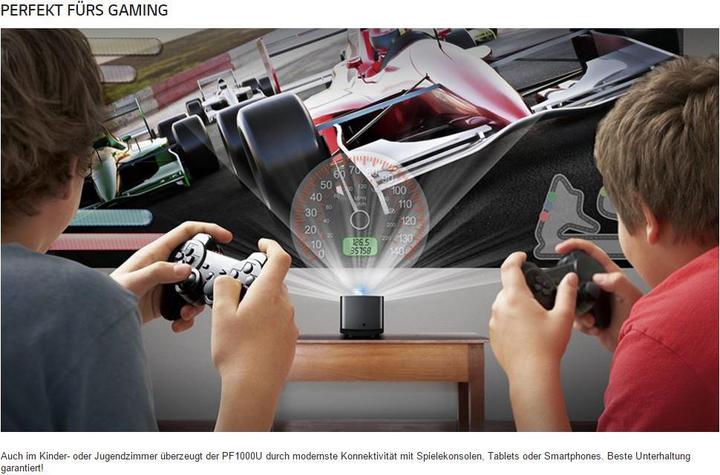 Produktbild LG Pf1000u (Full HD, 1000 lm, 0.29:1)