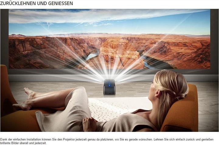 Produktbild LG Pf1000u (Full HD, 1000 lm, 0.29:1)
