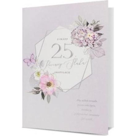 Nuance, Biglietto di auguri + Carta da lettere, Karte B6 Hochzeitstag 25
