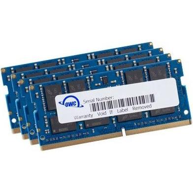 Thumbnail - OWC 32.0GB (4 x 8GB) 2666MHz DDR4 SO-DIMM PC4-21300 SO-DIMM 260 Pin Memory Upgrade Kit (4 x 8GB, 2666 MHz, DDR4-RAM, SO-...