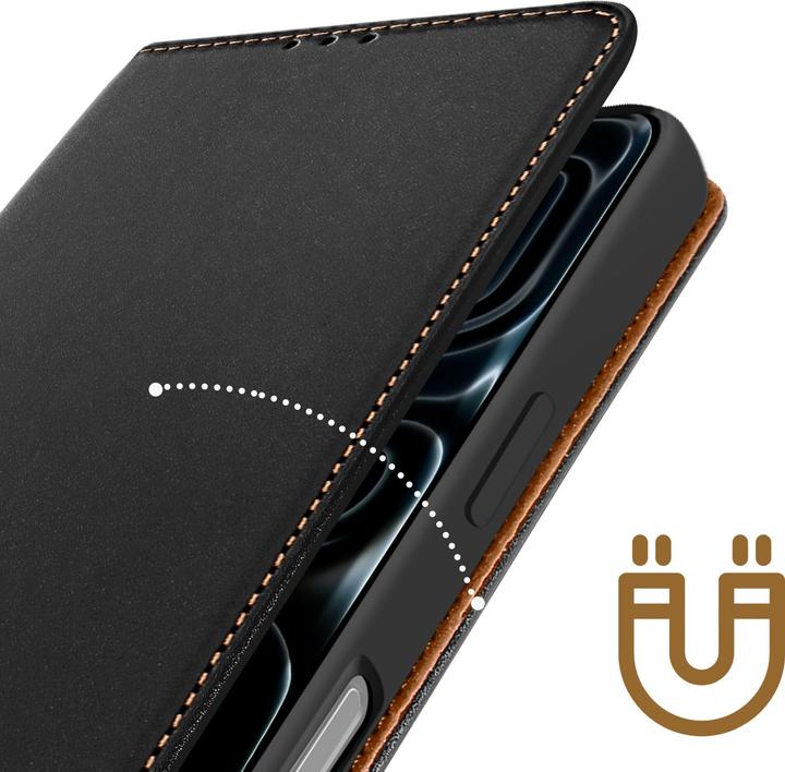 Immagine prodotto Avizar Etui iPhone 17 Pro Leder + Stand (Apple iPhone 17 Pro)