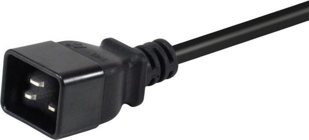 Produktbild equip Netzkabel Anschl. -> C13 180°gew. sw (3 m)