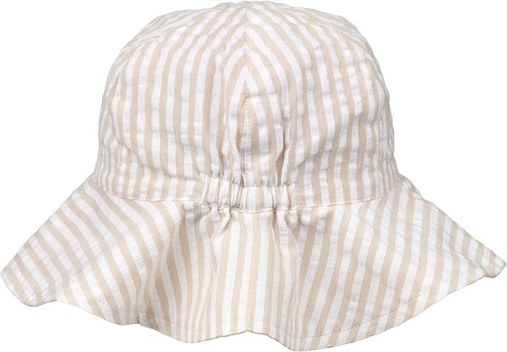 Actual product image Liewood Amelia sun hat reversible stripes Crisp