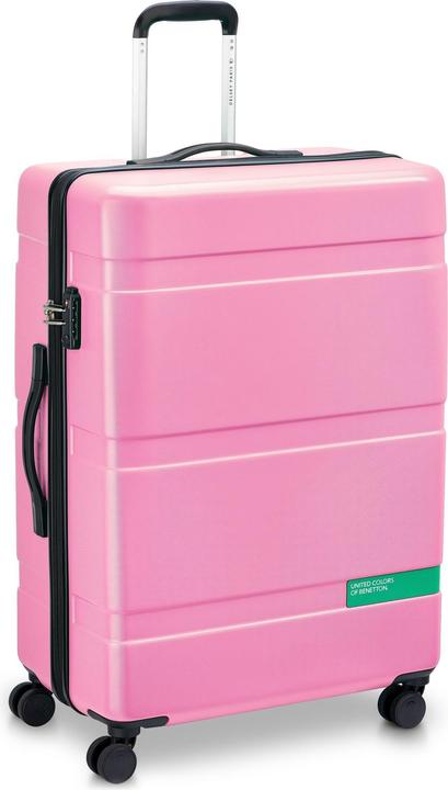 Immagine prodotto Delsey x Set di valigie United Colors of Benetton Now Hardside a 4 ruote 3 pezzi con piega elastica (192 l)