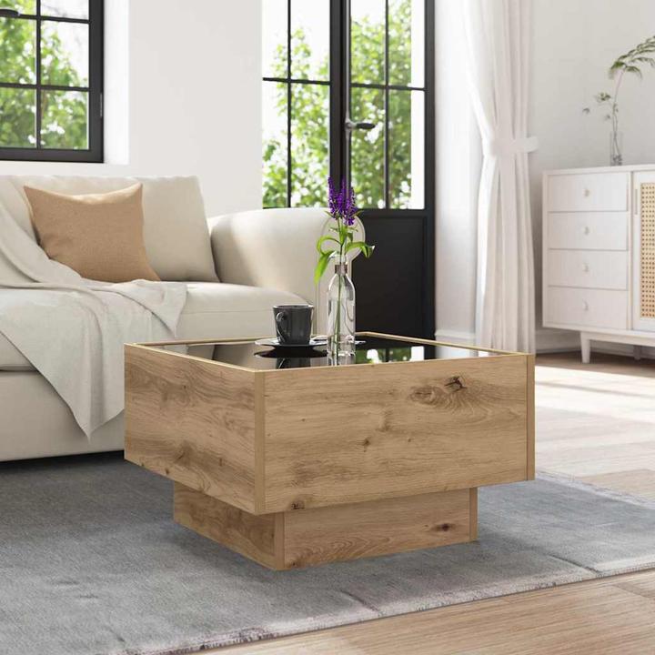 Image du produit vidaXL Rustikaler Couchtisch (50 x 50 x 30 cm)
