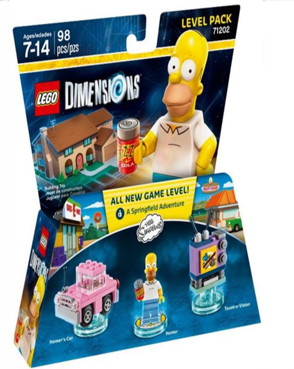 Produktbild LEGO The Simpsons Level Pack (71202, LEGO Dimensions)