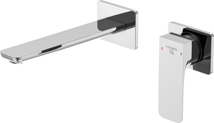 Produktbild Steinberg Serie 205 Waschtischarmatur, Komplettset, inkl. Unterputz-Einbaukörper, Ausladung 200mm