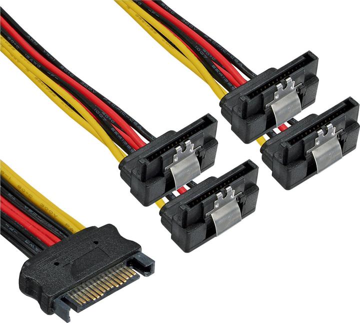 InLine SATA Power Y cable