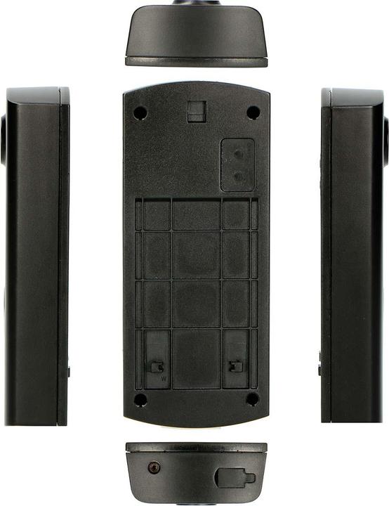 Actual product image Alecto WLAN doorbell with camera, black (Wi-Fi)