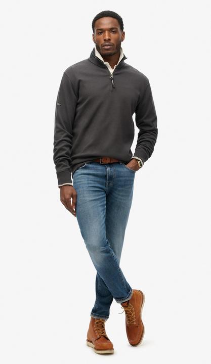 Immagine prodotto Superdry Utility Sweatshirt mit Logo und halbem Reissverschluss (M)