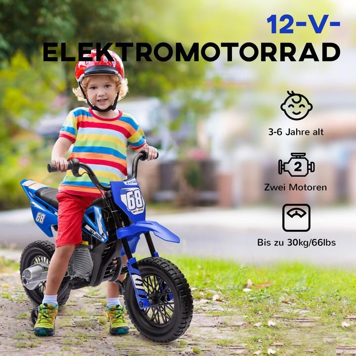 Produktbild Aiyaplay Elektromotorrad Kunststoff, Metall Blau (12 V)