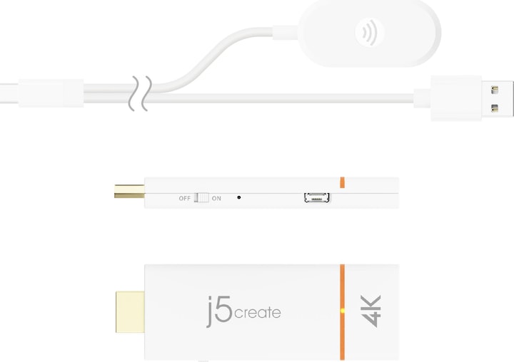 j5Create Screencast 4K wireless Display (0.10 m, HDMI)