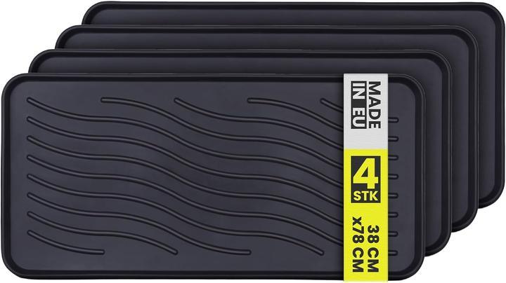 Bestlivings 4-teiliges Schuhabtropfschalen-Set