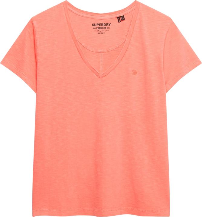 fluorescent coral, neon coral red