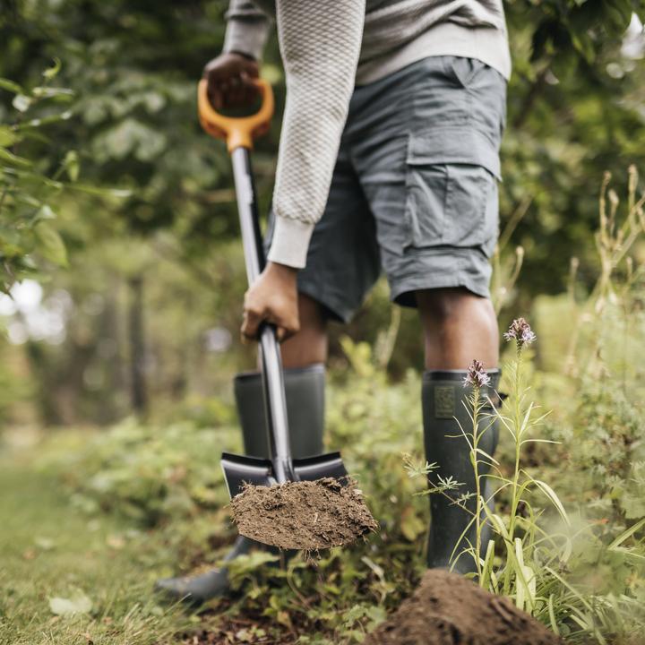 Produktbild Fiskars Solid Metal Tuinspade Rond