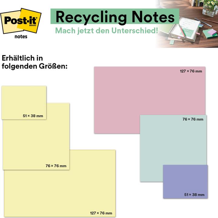 Produktbild Post-it Notizzettel (76 x 76 mm)