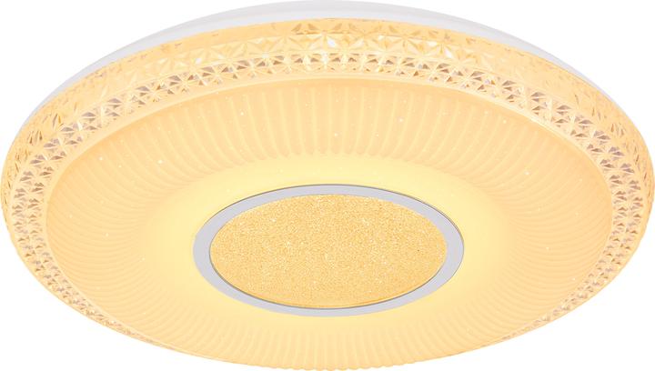 Produktbild Globo Deckenleuchte Klemens weiss 1xLED (2140 lm)
