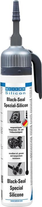 Actual product image Weicon Black Seal Special Silicone Manufacturer's Colour Black 13051200 200 ml (200 ml)
