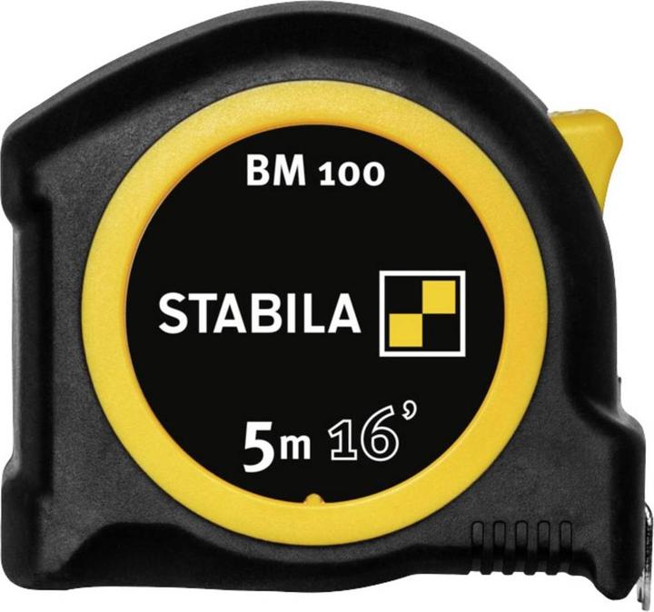 Actual product image Stabila Ruban de poche BM 100, 5 m (16'), échelle cm/pouce (5 m)
