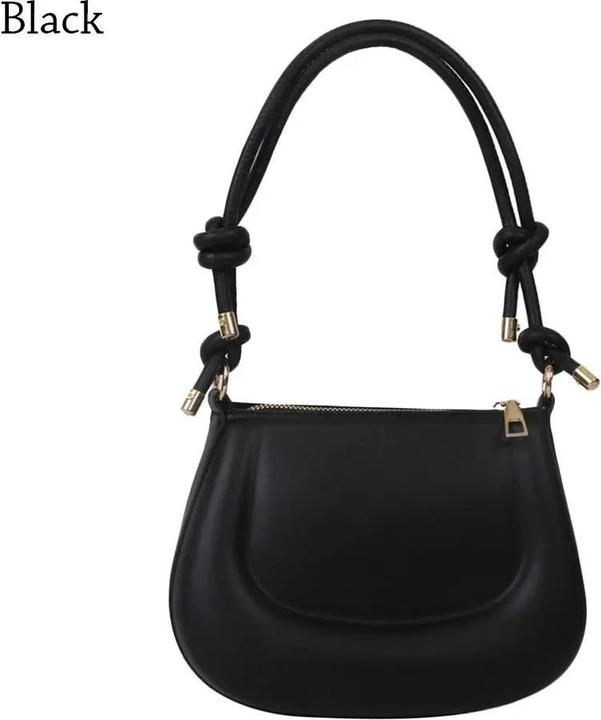 Actual product image Only-Bags.Store PU Leather Shoulder Bag Solid Colour Underarm Bag Messenger Bag Crossbody Bags