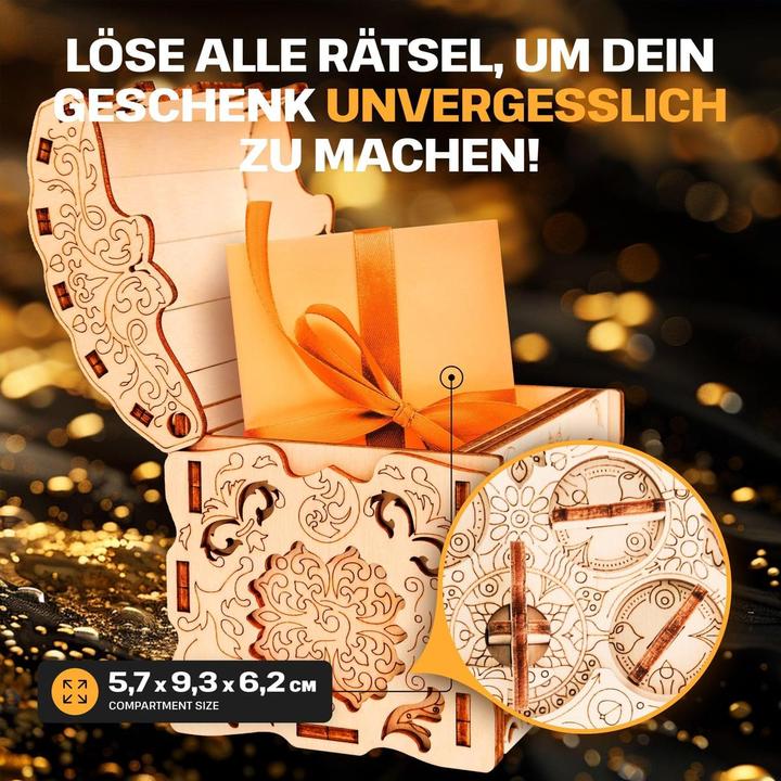 Actual product image Escape Welt Secret Box "Treasure" - Puzzle box (German, 1 - 2 Players)