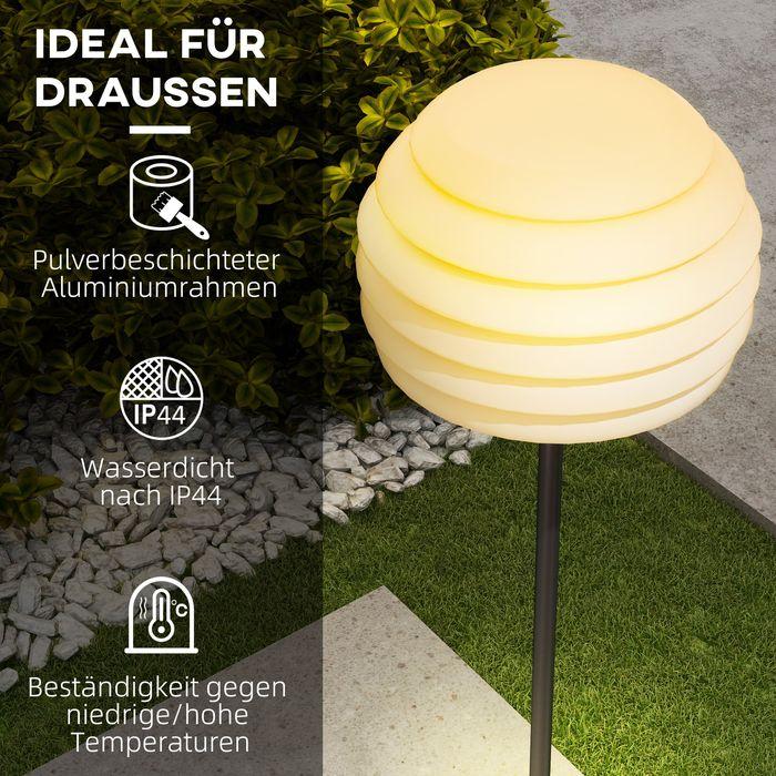 Produktbild Swisshandel24 Stehlampe Outdoor Tragbare Standleuchte für Indoor & Outdoor, IP44, Dimmbar, Warmweiss, ohne Glühbir (E27)