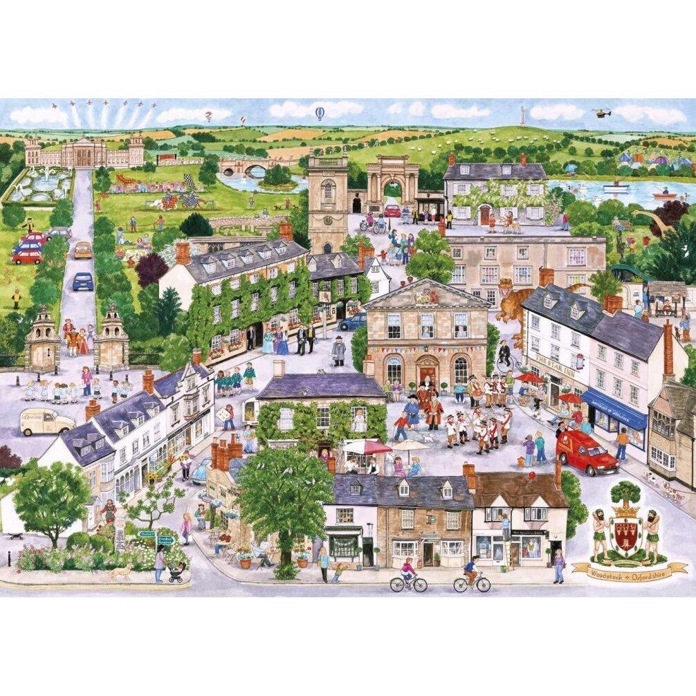 Gibsons Puzzle Wonderful Woodstock 1000 Teile (1000 Teile)