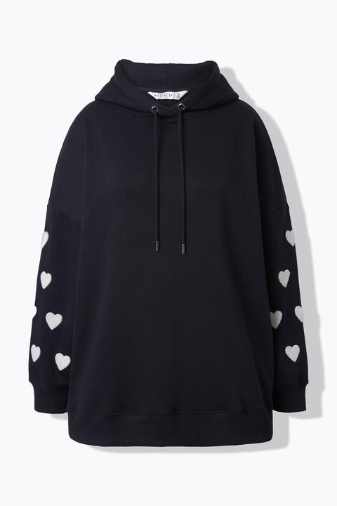 Produktbild Studio Untold Hoodie, extra oversized, Sweat, Kapuze, Ärmel-Hearts (56)