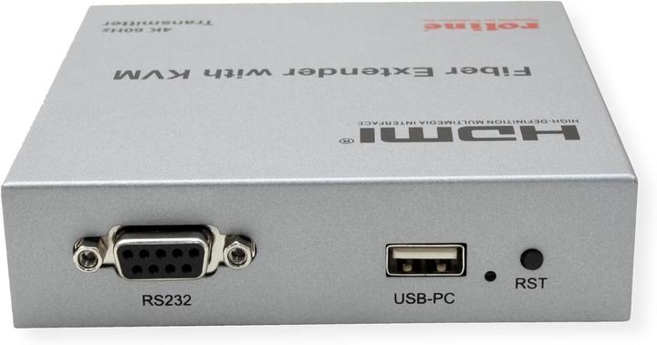 Immagine prodotto Roline Prolungatore KVM HDMI USB su FO 4K60, 20km