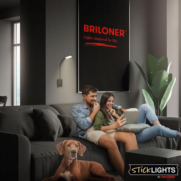 Produktbild Briloner CIELO LED Leseleuchte - Schwarz (150 lm)