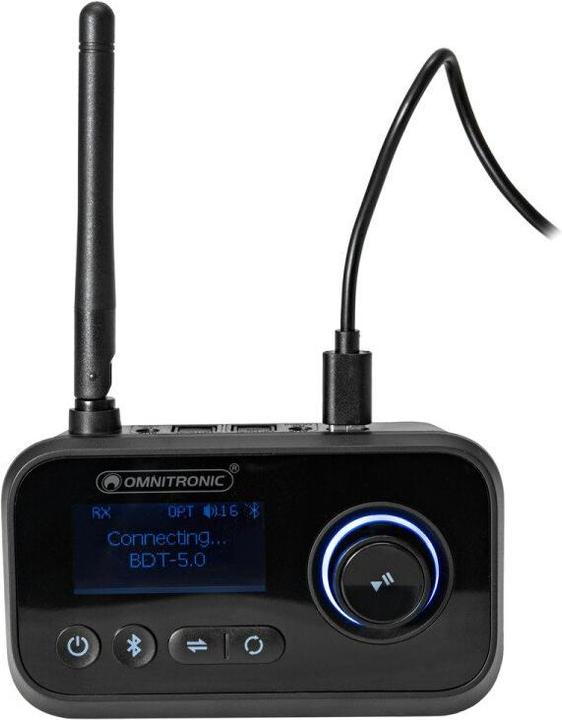 Immagine prodotto Omnitronic Ricetrasmettitore Bluetooth BDT-5.2PRO Aptx HD