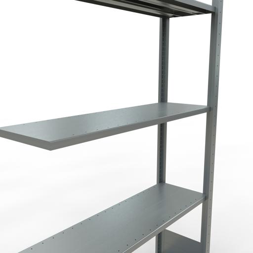 Image du produit Schulte Lagertechnik Système d'assemblage de rayonnages MULTIplus85 avec traverses de longueur