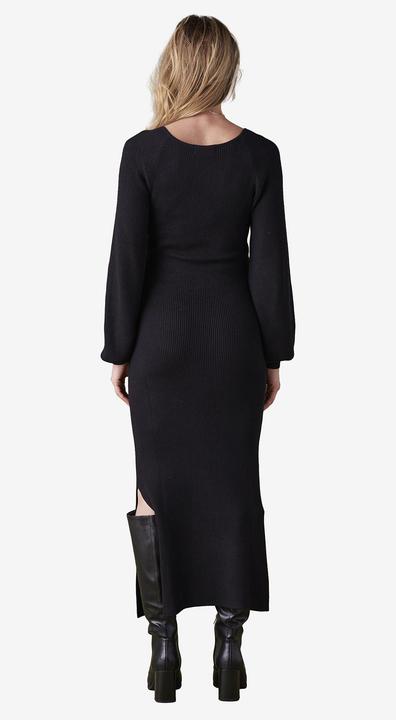 Actual product image Envie de Fraise Langes Rippstrickkleid für Schwangerschaft und Stillzeit (32, 34)