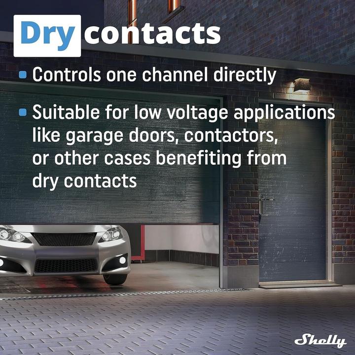 Image du produit Shelly Plus 1 (Actionneur de commutation)