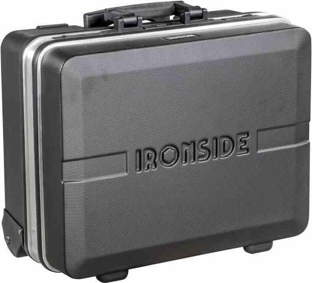 Actual product image Ironside ABS professional tool case 36L, with trolley function